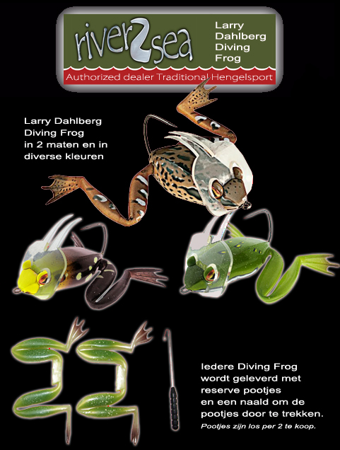 Larry Dahlberg Diving Frog