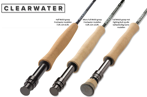 Orvis Clearwater Fly Rods handles